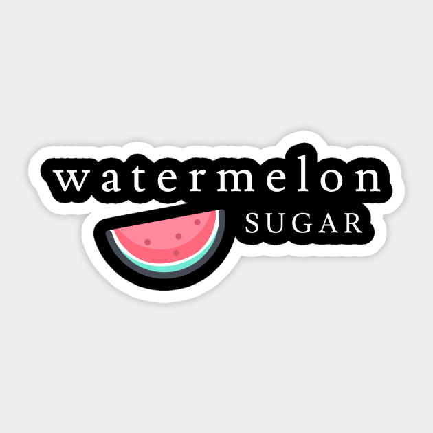 Watermelon sugar summer Sticker by SunArt-shop